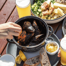 Load image into Gallery viewer, Pirate Life x Kinkawooka Shellfish Mussel Pot