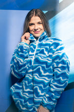 Load image into Gallery viewer, Swirl Zip Crewneck
