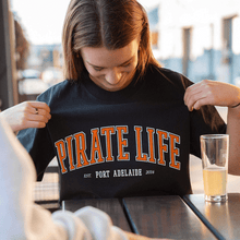 Load image into Gallery viewer, Pirate Life Varsity Heavy Tee
