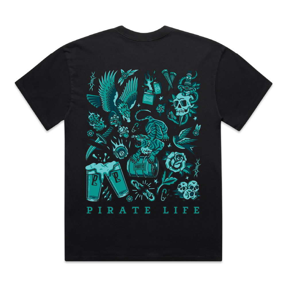 Pirate Life Flash Sheet Tee