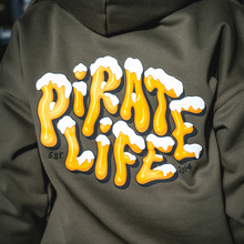 Load image into Gallery viewer, Pirate Life Snowy Logo Hoodie
