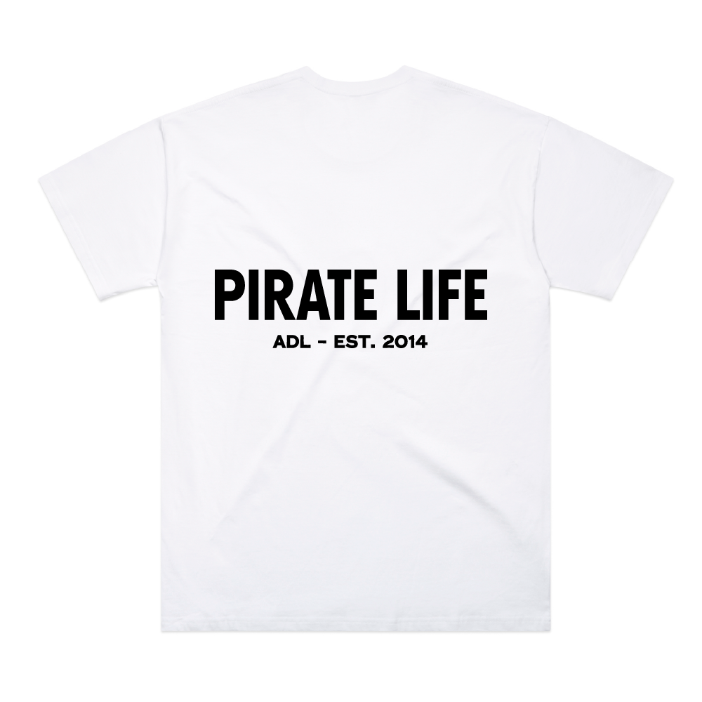 Est. 2014 Oversized Tee - White