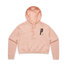 Load image into Gallery viewer, Women&#39;s PL Cropped Hoodie
